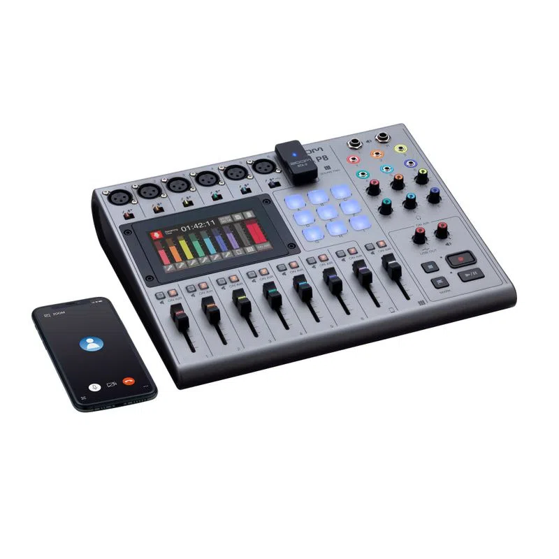 ZOOM Podtrak P8 Mixer Audio Podcast XLR [5]