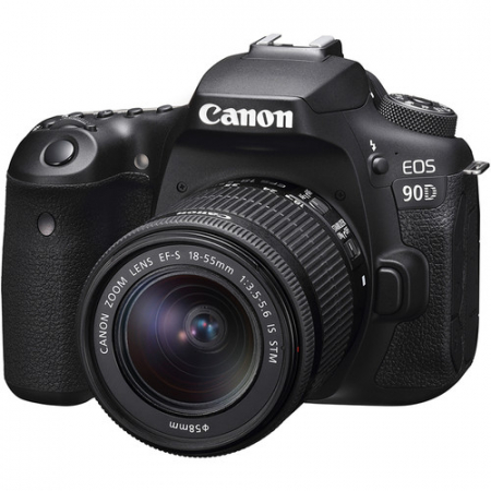 Canon EOS 90D Aparat Foto DSLR 32.5MP 4K Kit cu Obiectiv EF-S 18-55mm IS STM Negru [7]