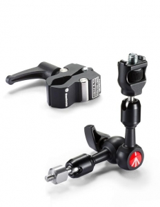 Brate articulate - Manfrotto 244MICRO brat articulat cu anti-rotatie si Nano Clamp