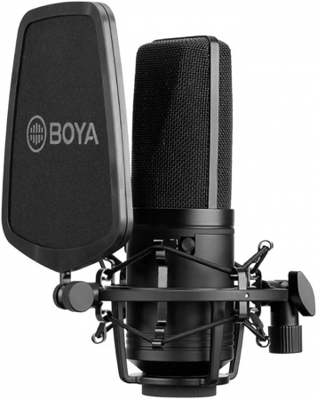 Microfoane - Boya BY-M1000 Microfon condenser de studio