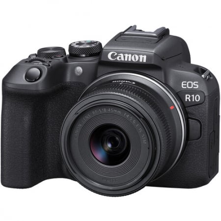 Canon EOS R10 Mirrorless Camera cu obiectivul 18-45mm [0]