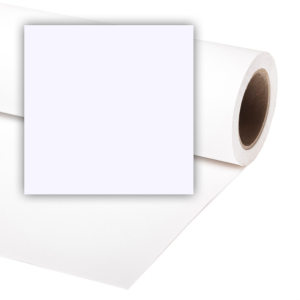 Fundaluri carton - Colorama fundal foto alb Arctic White 1.35 x 11m