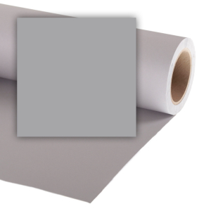 Fundaluri carton - Colorama fundal foto gri Storm Grey 1.35 x 11m