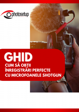 Ghid Cum sa obtii inregistrari perfecte cu microfoane Shotgun