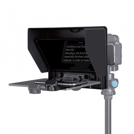 Teleprompter - Feelworld TP10 Teleprompter Pliabil pentru Smartphone/Tableta/DSLR