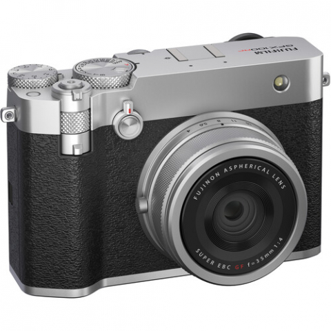 Aparate compact premium - Fujifilm GFX100RF Aparat Foto Compact Format Medium 102MP 4k30p Argintiu