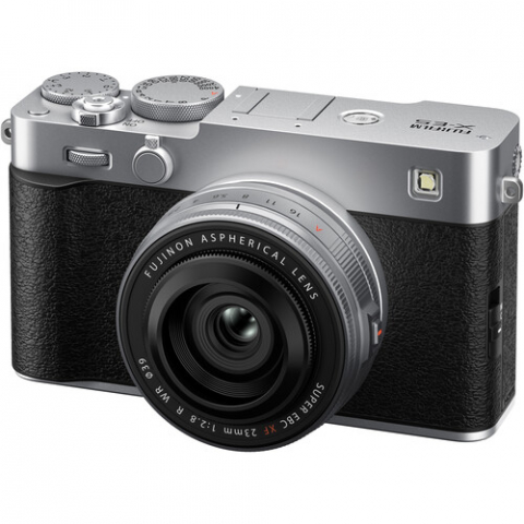 Aparate foto Mirrorless - Fujifilm X-E5 aparat foto mirrorless kit silver