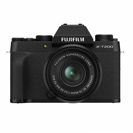 Fujifilm Aparat Foto Mirrorless X-T200 Dark Silver Kit cu obiectiv 15-45mm [1]