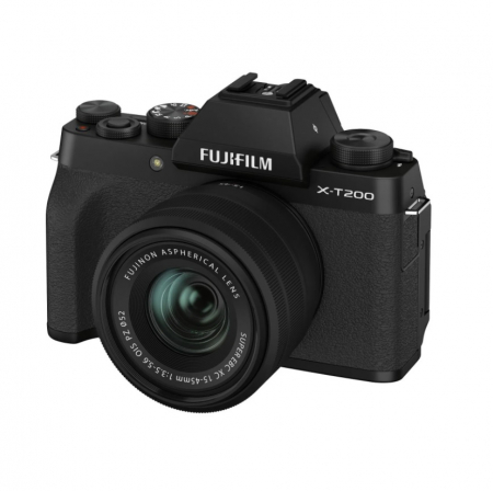 Fujifilm Aparat Foto Mirrorless X-T200 Dark Silver Kit cu obiectiv 15-45mm [0]