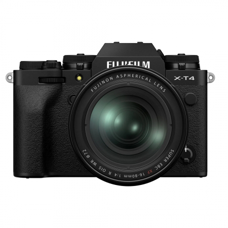 Fujifilm X-T4 Aparat Foto Mirrorless Kit cu Obiectiv 16-80 mm F.4 negru [0]