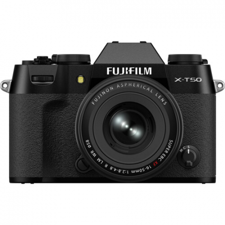 Aparate foto Mirrorless - Fujifilm X-T50 kit 16-50mm negru