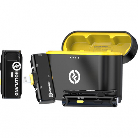 Lavaliere - Hollyland LARK C1 DUO Sistem de microfon wireless dublu pentru iOS