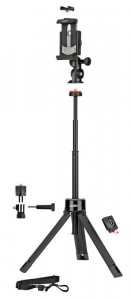 Joby GripTight PRO TelePod Minitrepied telescopic cu telecomanda si microfon [1]