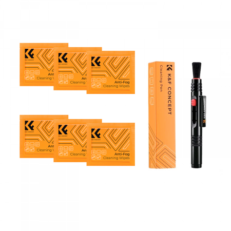 K&F Concept Kit pentru curatare obiective