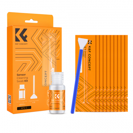 Solutii de curatare - K&F Concept Kit curatare senzor Crop 16mm