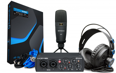Microfoane - KIT Presonus AudioBox USB 96 Studio - 25th Anniversary