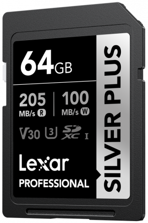 Carduri memorie - LEXAR SDXC Pro 1066x U3 UHS-I R205/W100(V30) 64GB