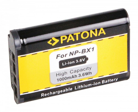Patona Acumulator replace pentru Sony NP-BX1 1000 mAh [1]