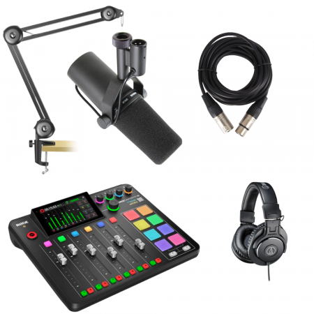Interfete/mixere audio - Rode Kit Podcast Shure SM7B premium