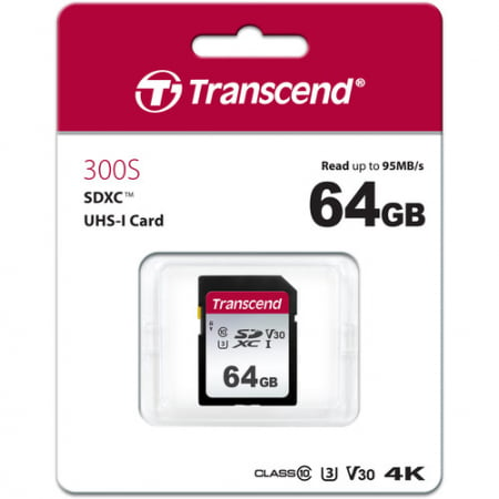 Transcend Silver 300S SD UHS-I (V30) 64GB [1]