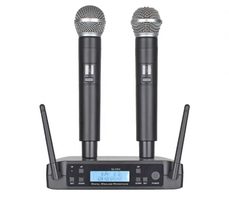 NWPro GLXD4 Set Dual-Vocal cu 2 microfoane wireless