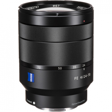 Obiective foto Mirrorless - Sony 24-70mm f/4 ZA OSS Vario-Tessar T* FE