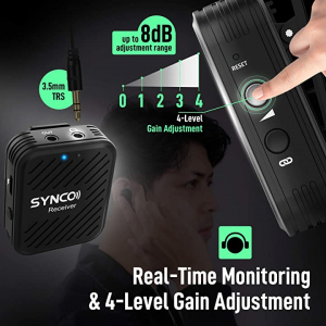 Synco G1(A2) Lavaliera Wireless Dubla [7]