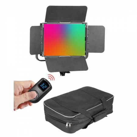 Lumini foto-video - Tolifo GK-S60 Lampa Video LED Bicolor si RGB 600