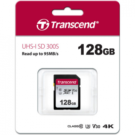 Transcend Silver 300S SD UHS-I (V30) 128GB [1]