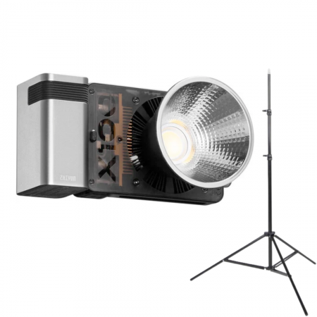 Lumini foto-video - Zhiyun MOLUS X100 Bi-Color Combo LED portabil 100W cu stativ