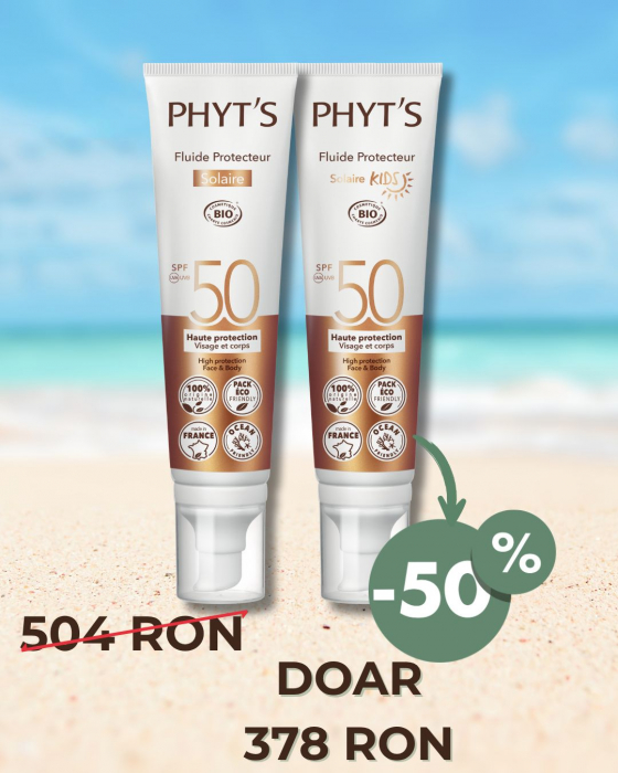 PHYT’S Duo Solaire Family – Protecție Solara Bio SPF 50 pentru Întreaga Familie [1]
