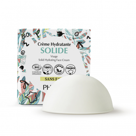 Cosmetice Solide Bio - Crema hidratanta solida pentru fata si conturul ochilor BIO, 32ml