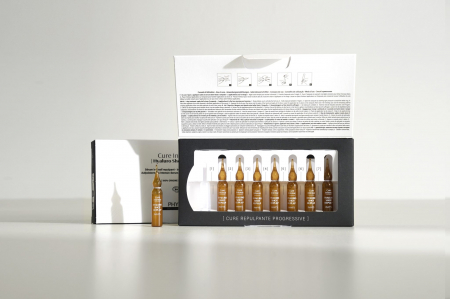 BioCosmeceutice -Alternativa la Medicina Estetica - Tratament Intensiv cu Acid Hialuronic pentru Volum și Hidratare  (7 fiole x 2ml)