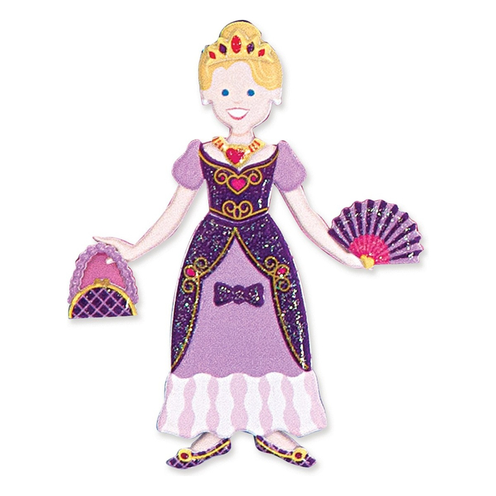 Abtibilduri pufoase Printese Melissa and Doug [4]