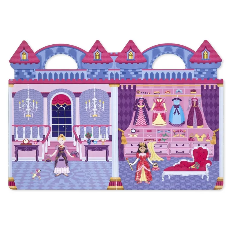Abtibilduri pufoase Printese Melissa and Doug [2]