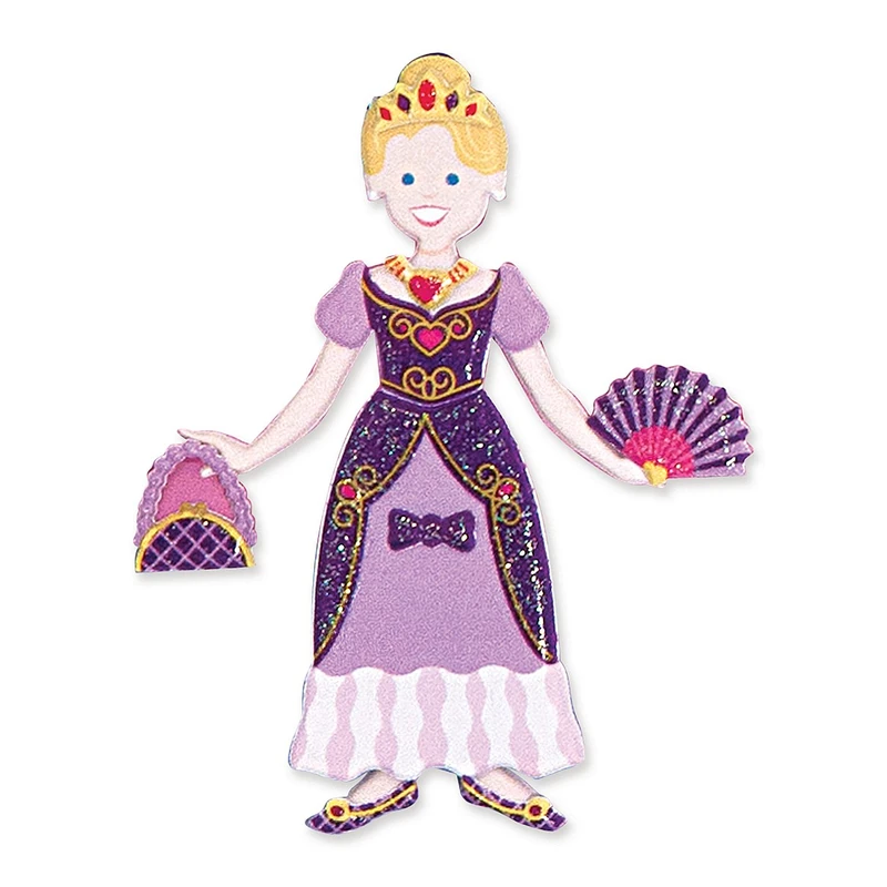 Abtibilduri pufoase Printese Melissa and Doug [4]