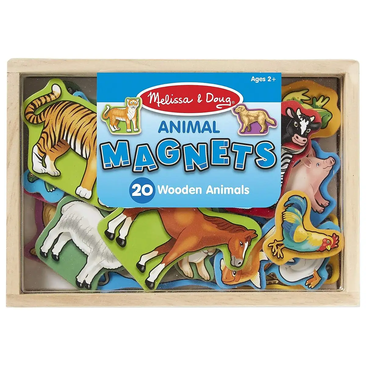Animale de lemn cu magneti Melissa and Doug [3]