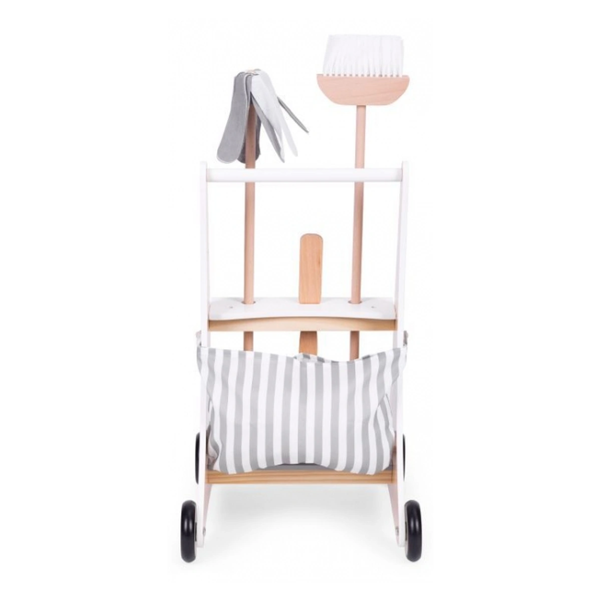 Antemergator lemn cu aspirator Ecotoys copii 1 an+ [5]