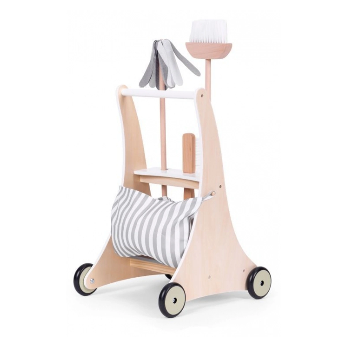 Antemergator lemn cu aspirator Ecotoys copii 1 an+ [6]