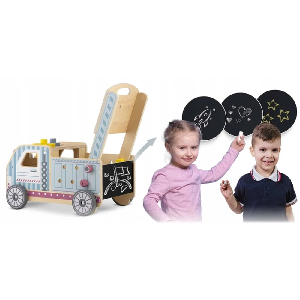 Antemergator lemn Ricokids RK-874 atelier activitati copii [4]