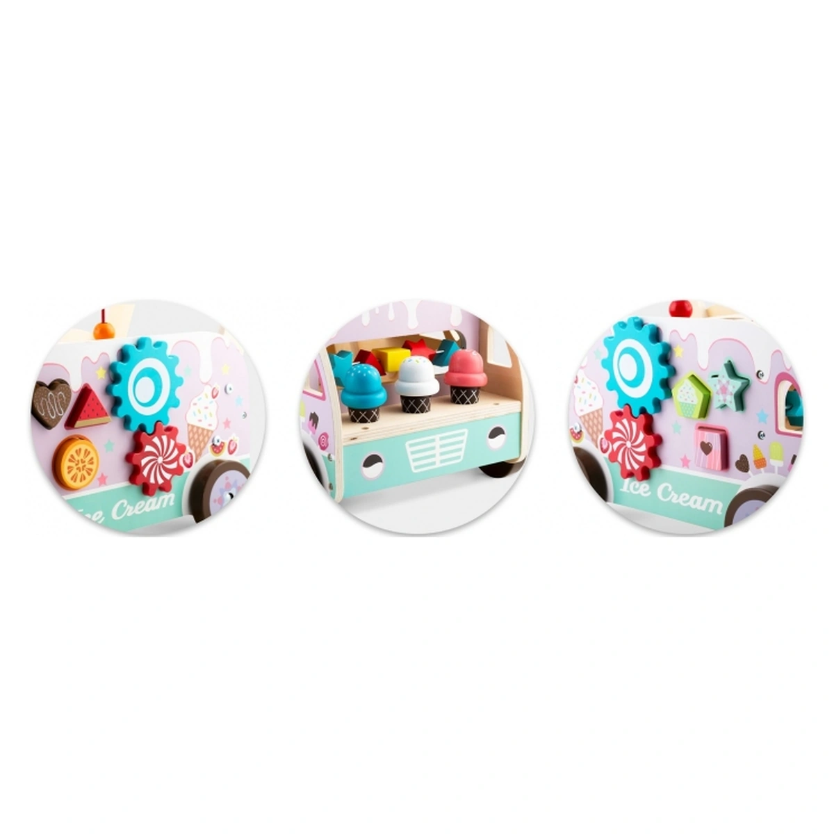 Antemergator lemn Ricokids magazin inghetata copii [5]