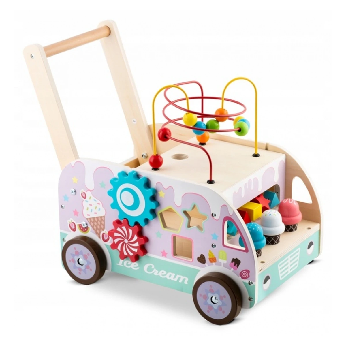 Antemergator lemn Ricokids magazin inghetata copii [3]