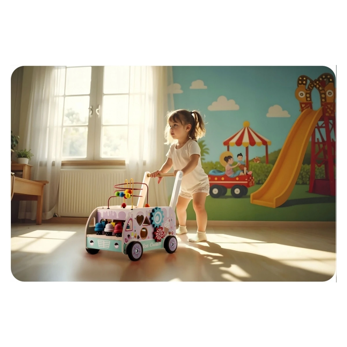 Antemergator lemn Ricokids magazin inghetata copii [4]