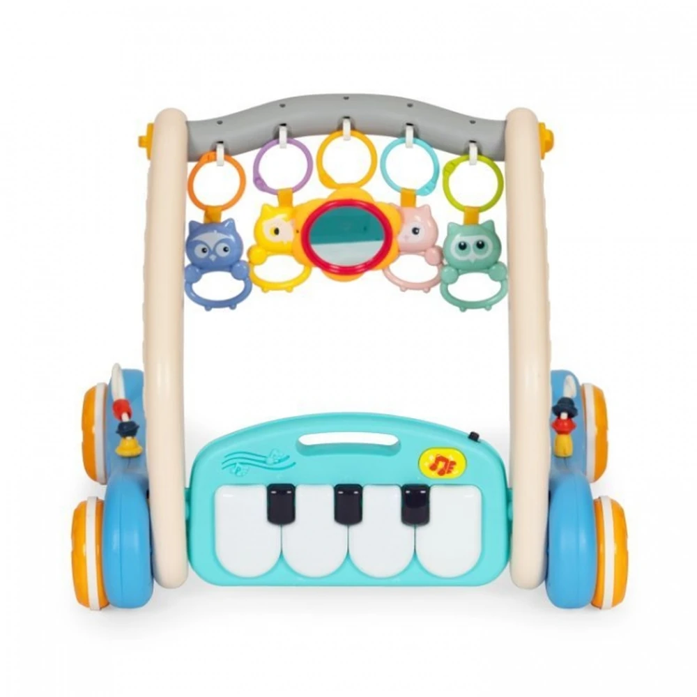 Antemergator educational 2 in 1 cu salteluta de joaca Huanger [2]