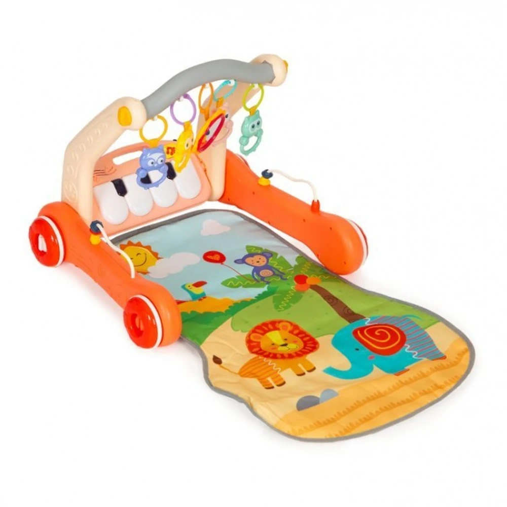 Antemergator educational 2 in 1 cu salteluta de joaca Huanger [4]