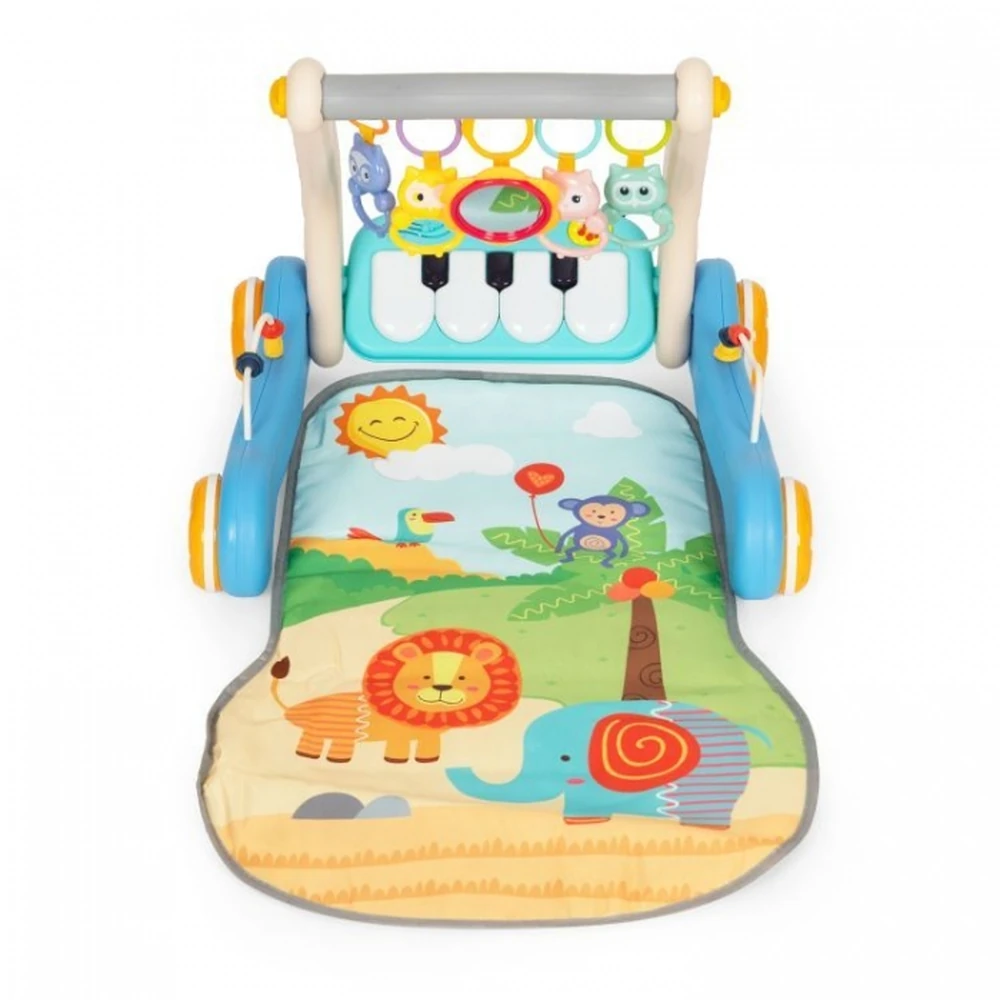 Antemergator educational 2 in 1 cu salteluta de joaca Huanger [4]