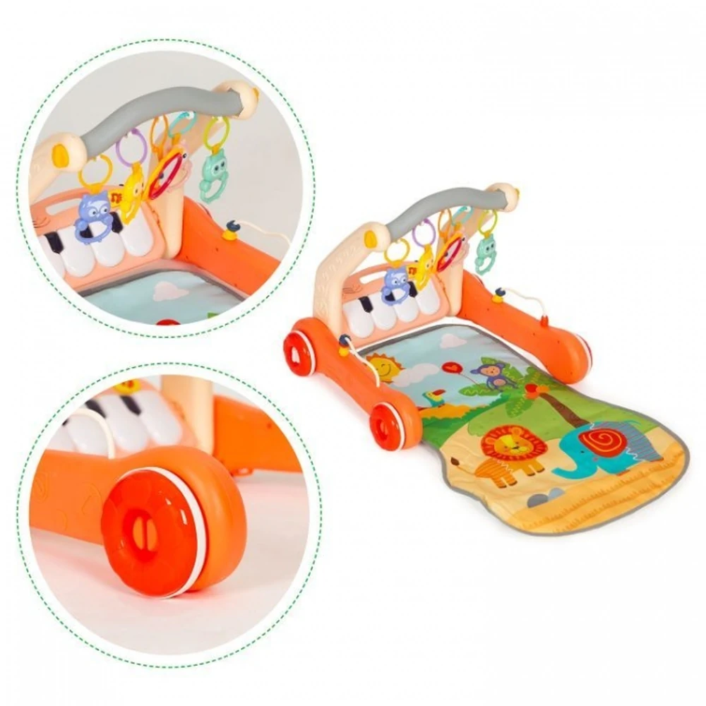 Antemergator educational 2 in 1 cu salteluta de joaca Huanger [10]