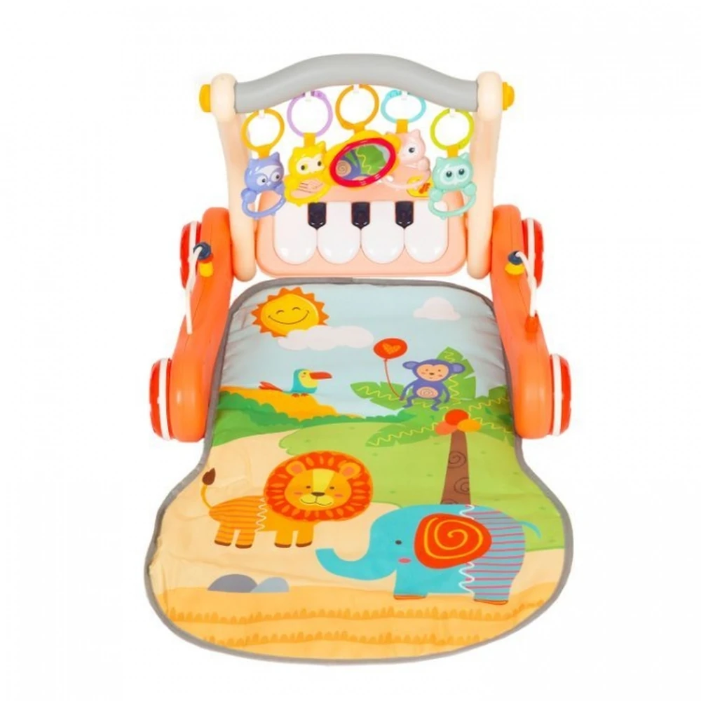 Antemergator educational 2 in 1 cu salteluta de joaca Huanger [3]