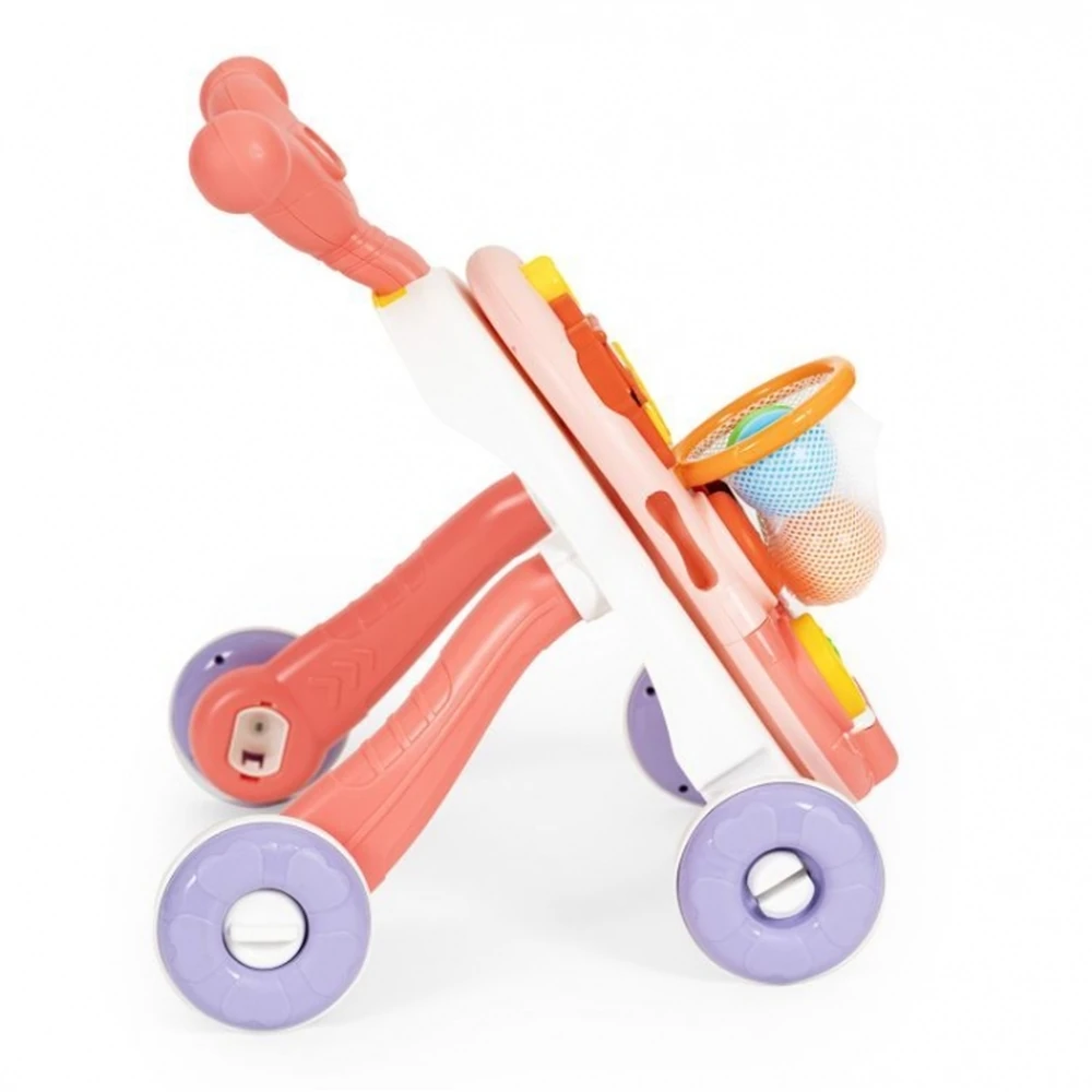 Antemergator educational 2 in 1 Huanger - Alb cu roz [4]