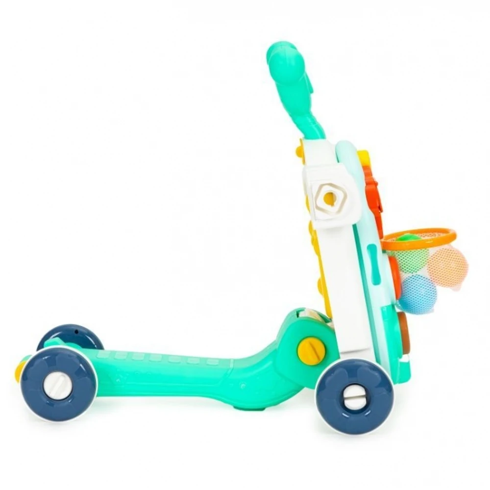 Antemergator educational 4 in 1 (antemergator, masuta, trotineta, bicicleta) Huanger - Verde [11]